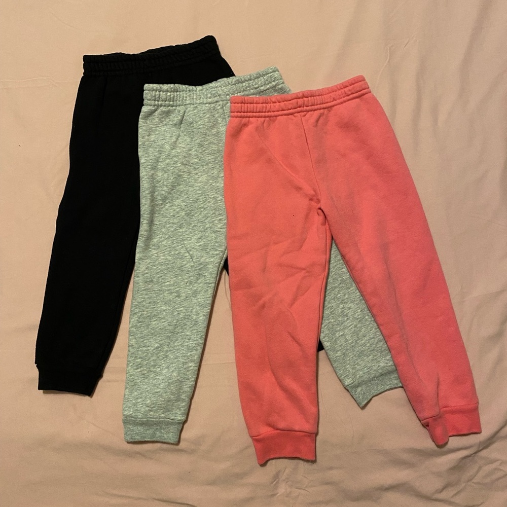 3 Pack Girls Sweatpants